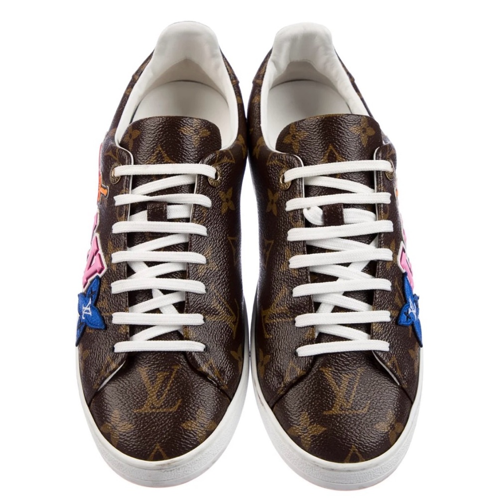 Louis Vuitton Multicolor Monogram Leather Sneakers